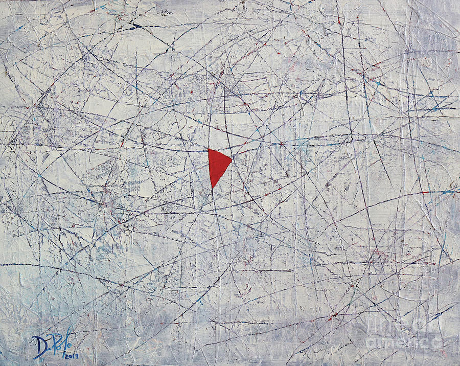 Abstract Painting - In The Wind by JoAnn DePolo Abstract Painting - In The Wind by JoAnn DePolo