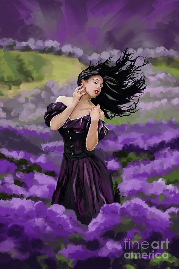 In The Wind Painting by Tim Gilliland