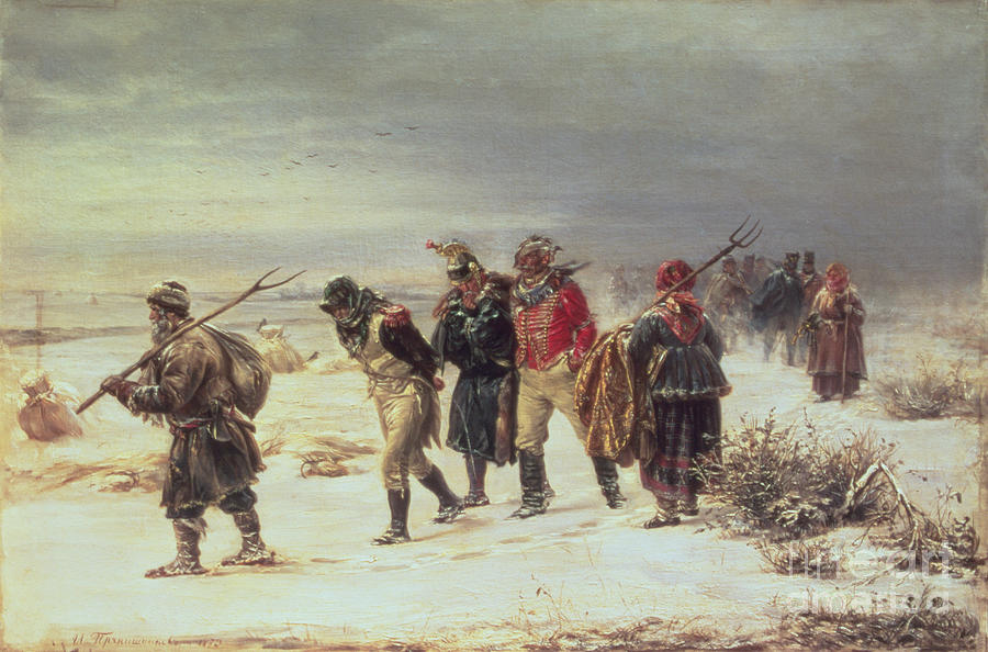 In The Year 1812 Painting by Illarion Mikhailovich Pryanishnikov