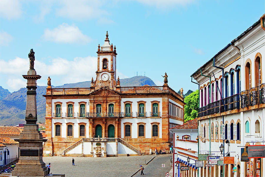 Inconfidencia Museum, Ouro Preto, Minas Photograph by John W Banagan