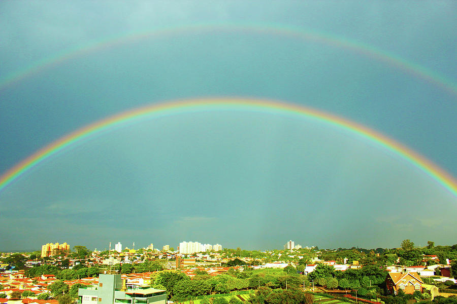 Incredible Rainbow Photograph by Wagner Macedo