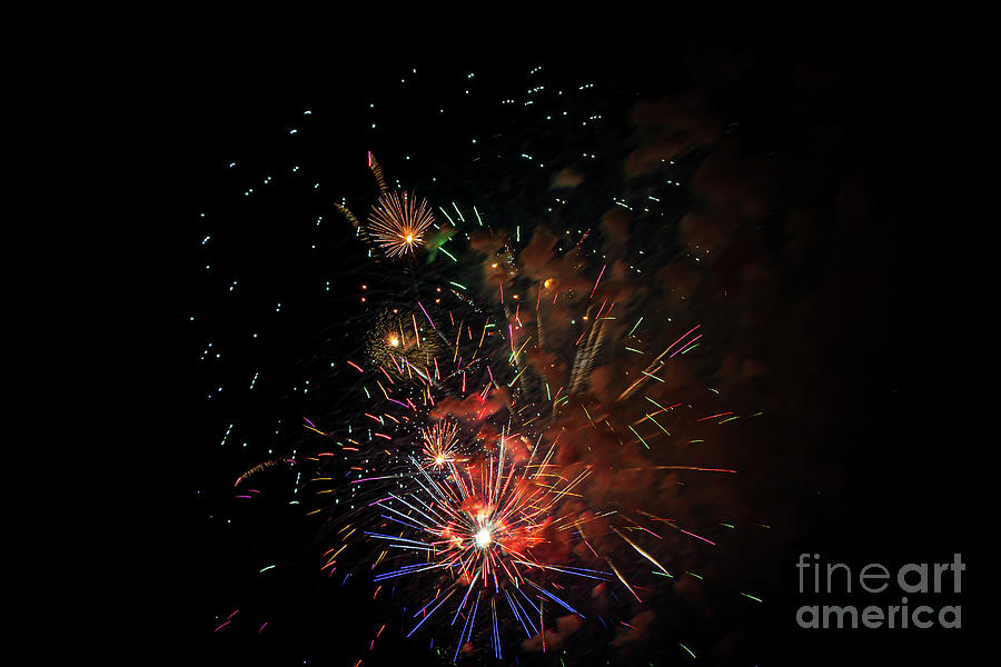Independence Day Fireworks Photograph