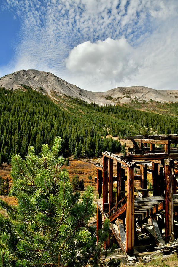 Independence Pass Ghost Town Photograph by Ray Mathis