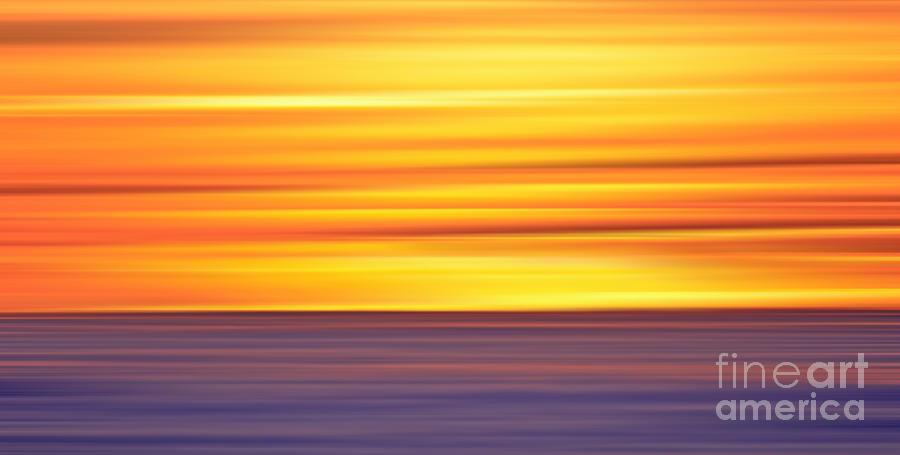 India - Abstract Sunset Photograph by Stefano Senise