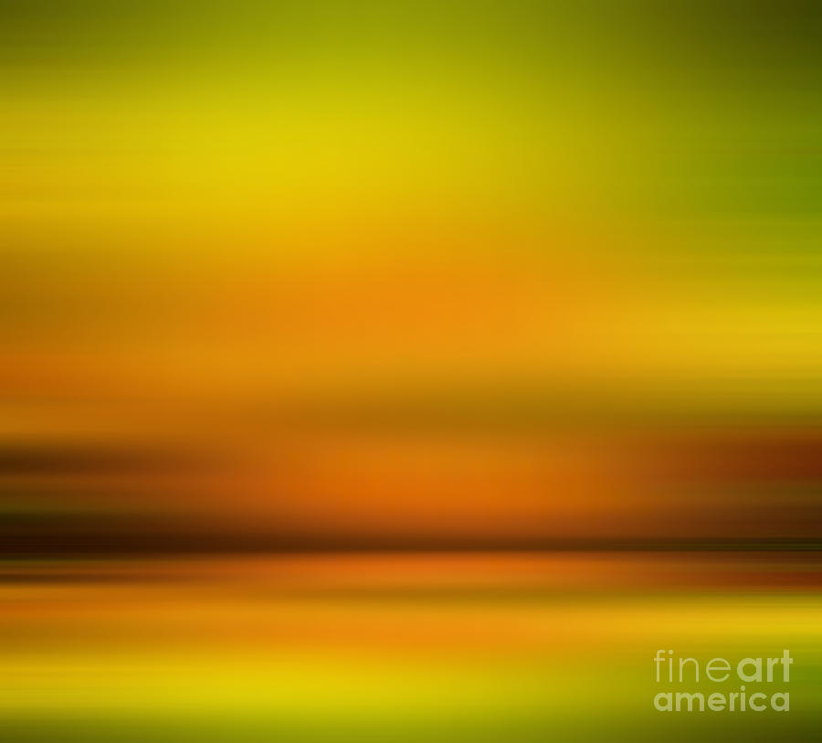 India Colors - Abstract Sunset Photograph by Stefano Senise