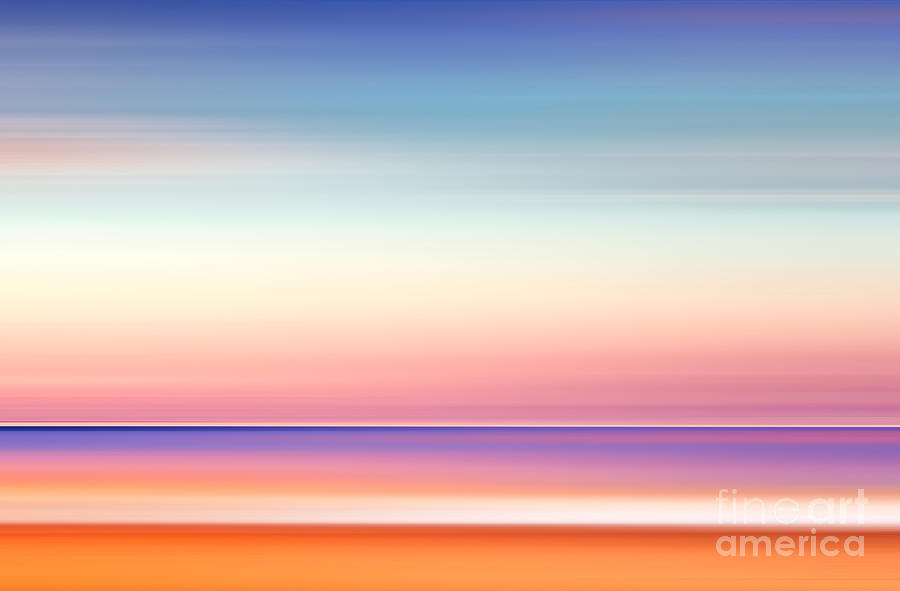 India Colors - Abstract Wide Daybreak  Photograph by Stefano Senise