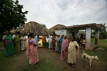 India Tops Aids Hiv Pyramid Photograph by Brent Stirton