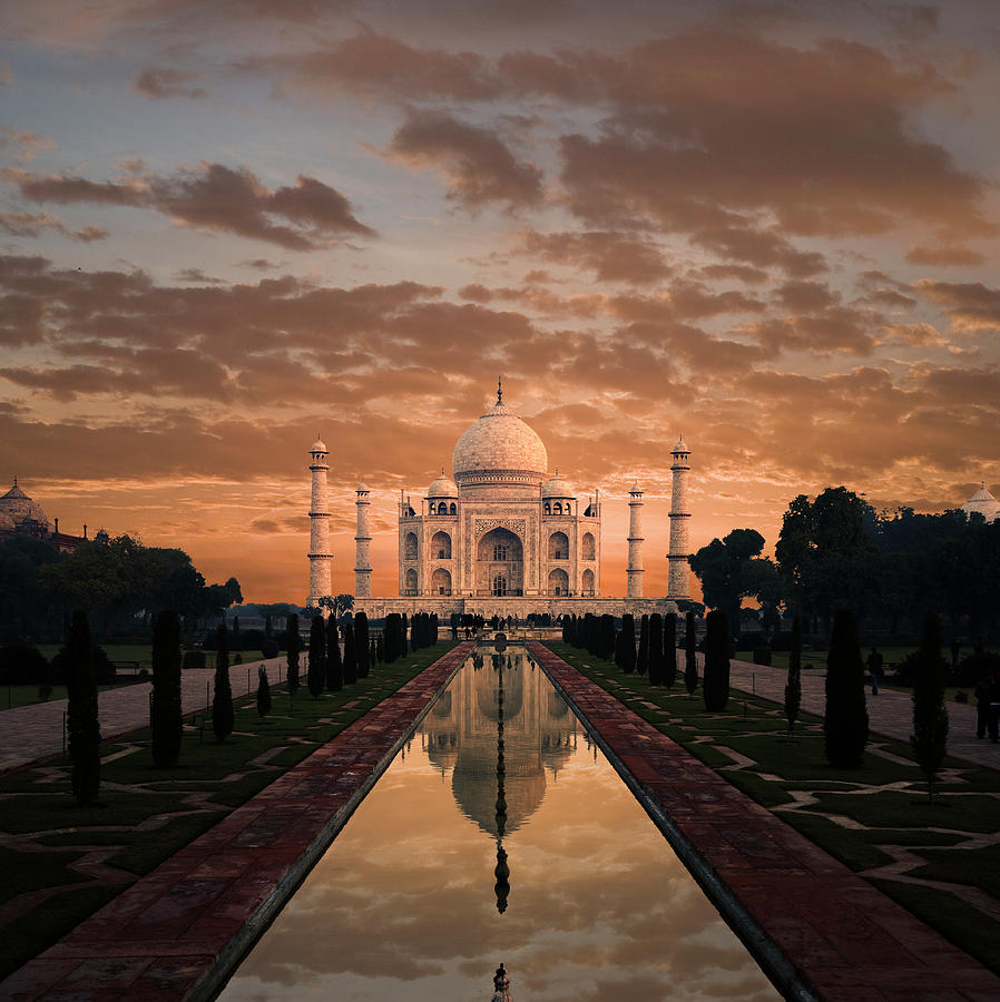 India, Uttar Pradesh, Agra, Taj Mahal Photograph by Ed Freeman