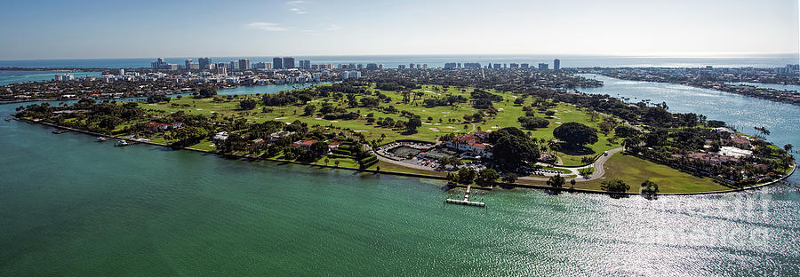 Indian Creek Island Aerial Photograph by David Oppenheimer  Fine Art 