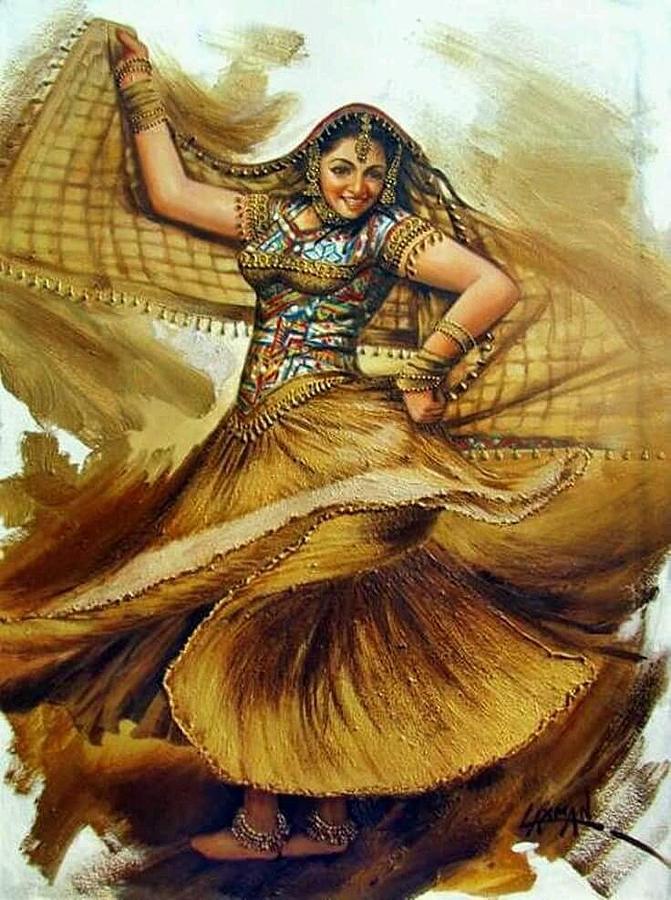 famous indian culture paintings