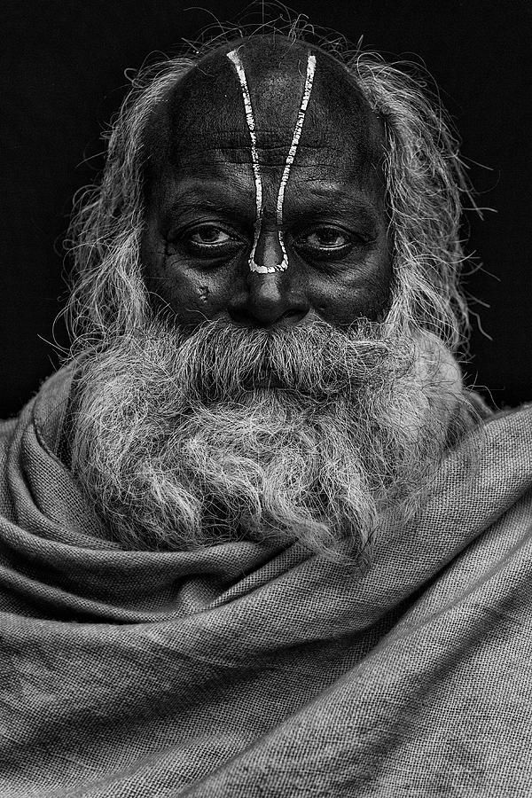 Indian Dark Face Photograph by Haitham Al Farsi