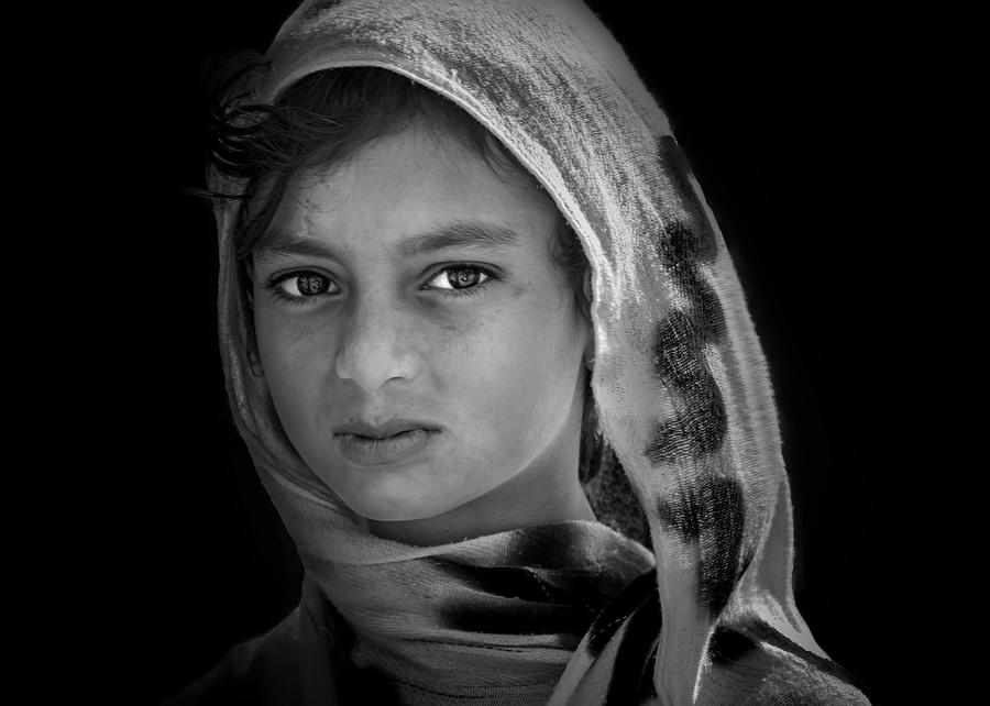 Indian Girl Photograph by Irene Yu Wu
