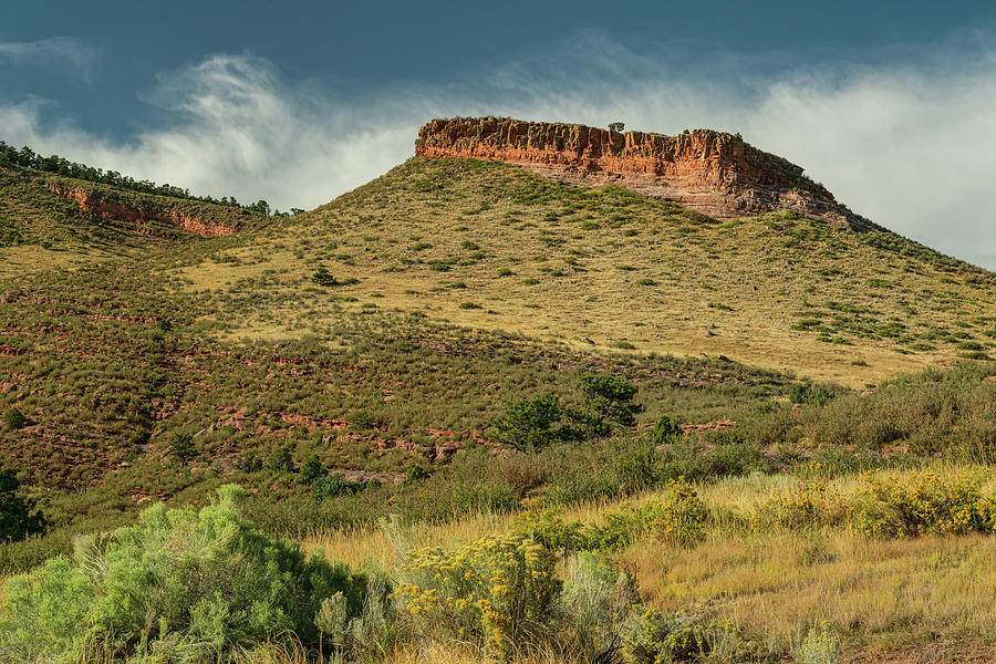 Red Rocks Photograph - Indian Lookout Mountain  by James BO Insogna