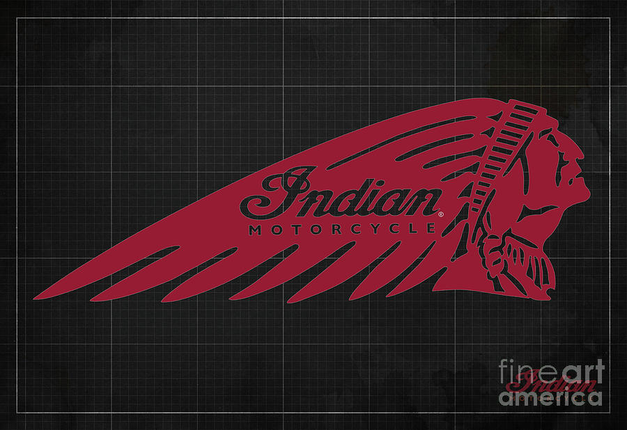 vintage indian motorcycles logo