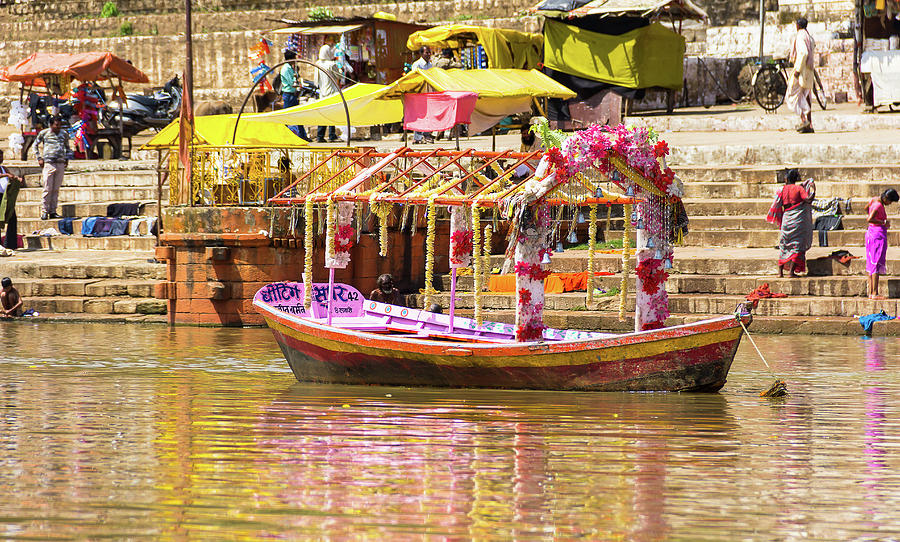 Indian Pink Pleasure Boat  Photograph by Amy Sorvillo