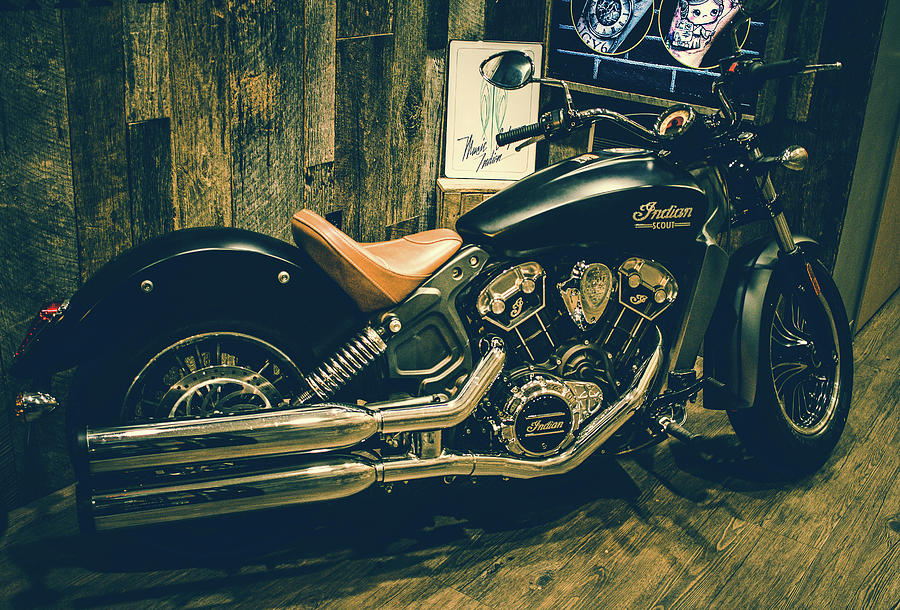 Indian Scout Photograph by Hyuntae Kim