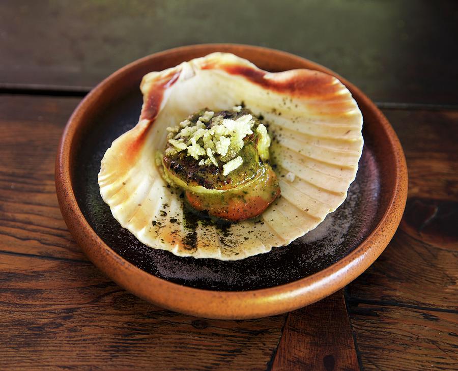 Indian Spiced Scallop Photograph by Hugh Johnson