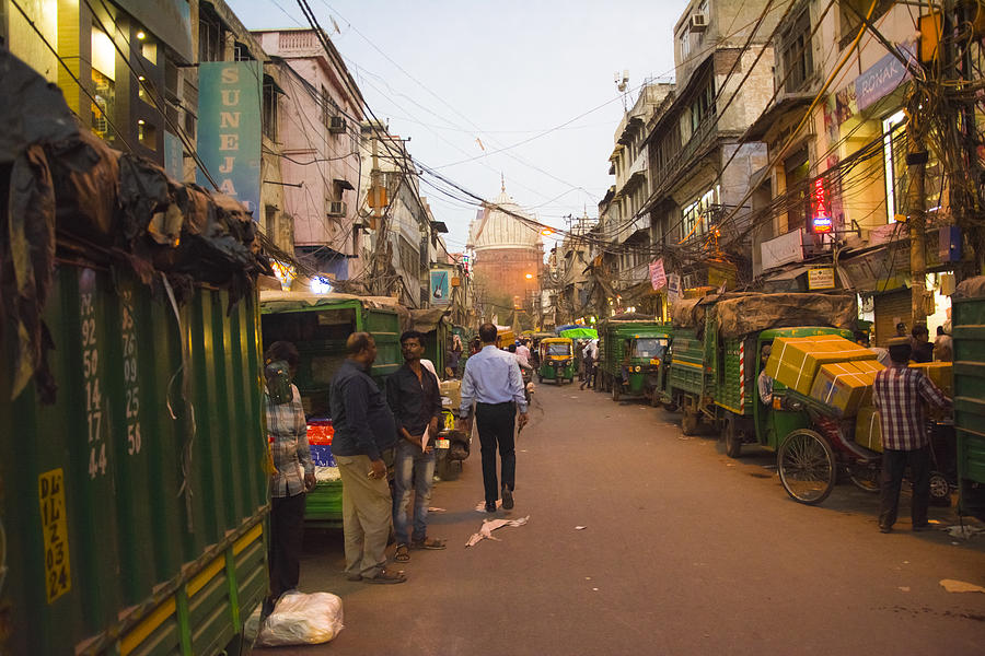 Delhi Photograph - Indian Street by Prayrit Singh