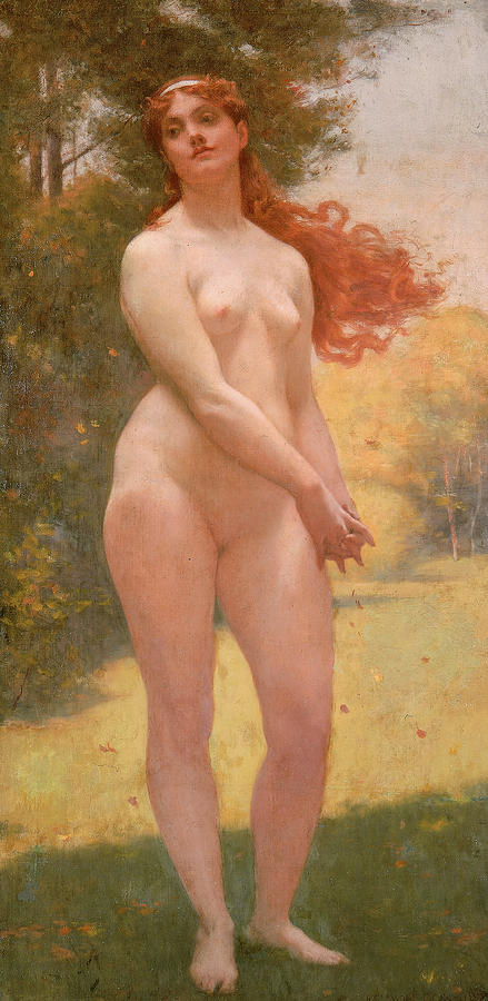Summer Painting - Indian Summer, 1887 by Kenyon Cox