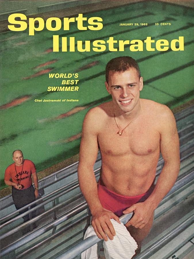 Indiana Chet Jastremski Sports Illustrated Cover Photograph by Sports Illustrated