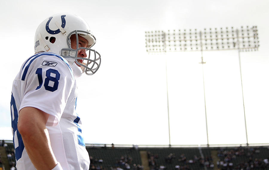 Indianapolis Colts V Oakland Raiders Photograph by Jed Jacobsohn