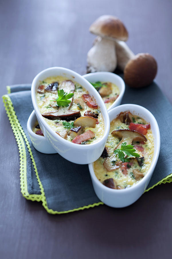 Individual Cep Clafoutis Photograph by Roche - Pixels