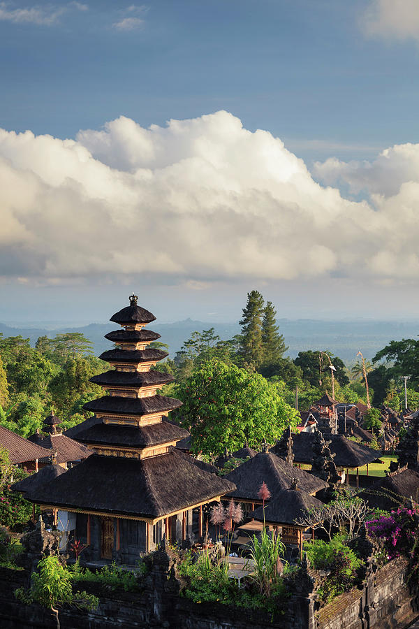 Indonesia, Bali, Besakih, Pura Agung Photograph by Michele Falzone
