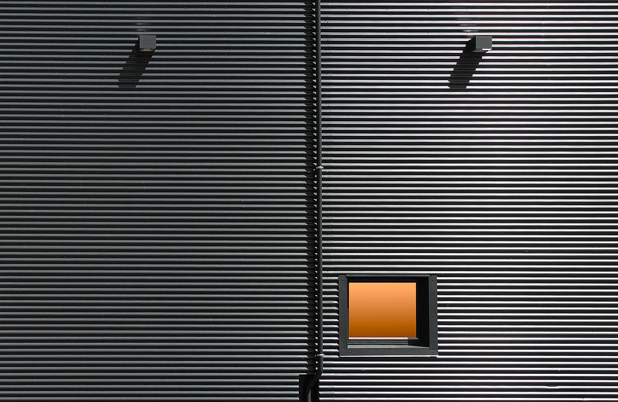 Architecture Photograph - Industrial Building. by Inge Schuster