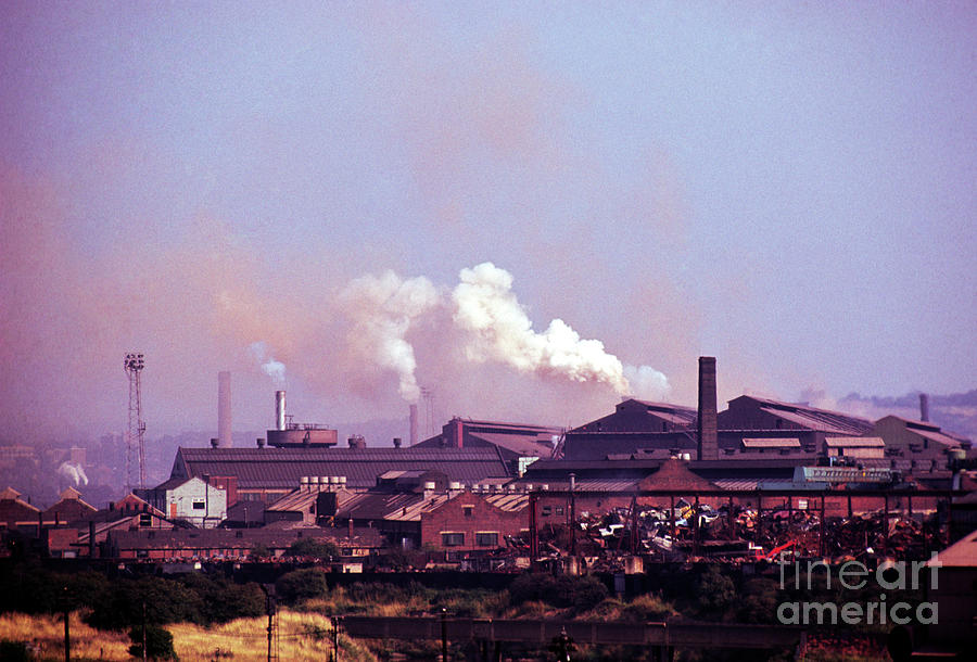 Industrial Landscape Of Sheffield Photograph by John Walsh/science Photo Library