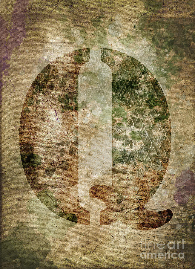 Letter Photograph - Industrial Letter Q by Delphimages Photo Creations Letter Photograph - Industrial Letter Q by Delphimages Photo Creations