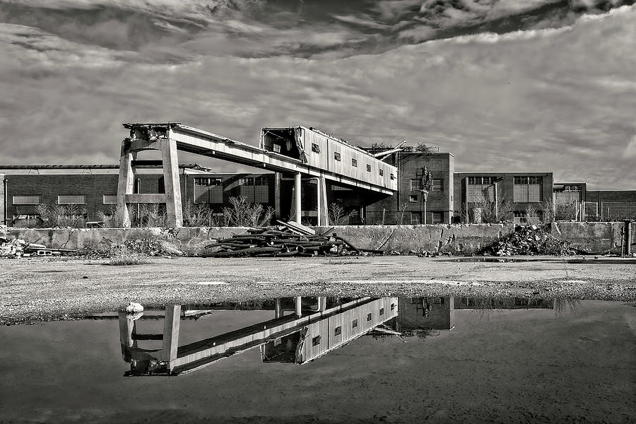 Industrial Reflection 2 Photograph by Alan Raasch