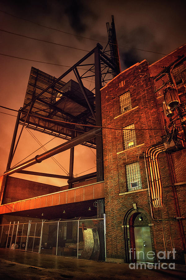 Sunset Photograph - Industrial Sky by Bruno Passigatti