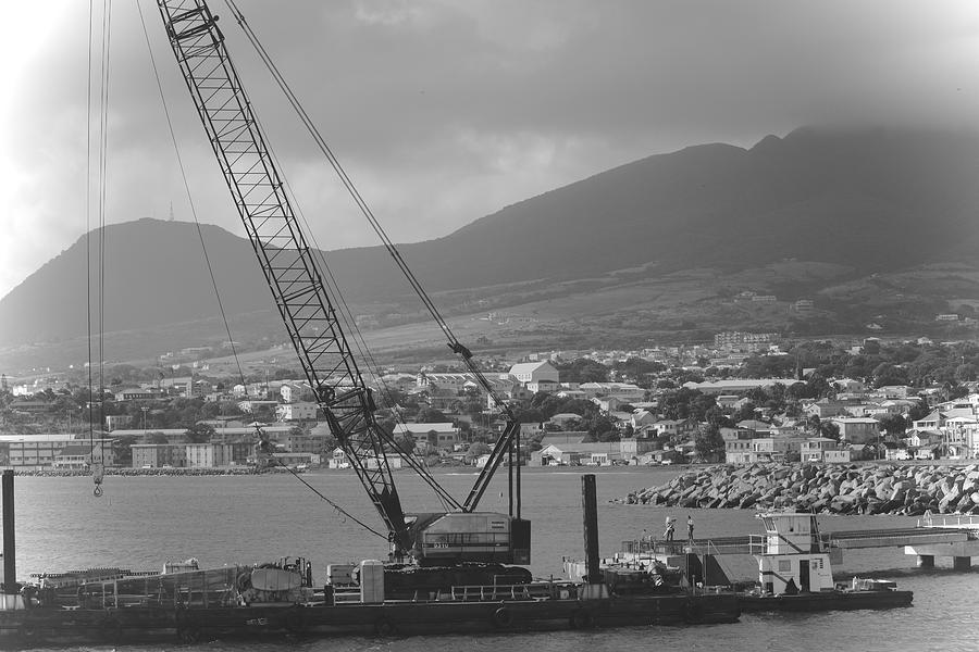 Industrial St. Maarten Delivery Photograph by Debra Grace Addison