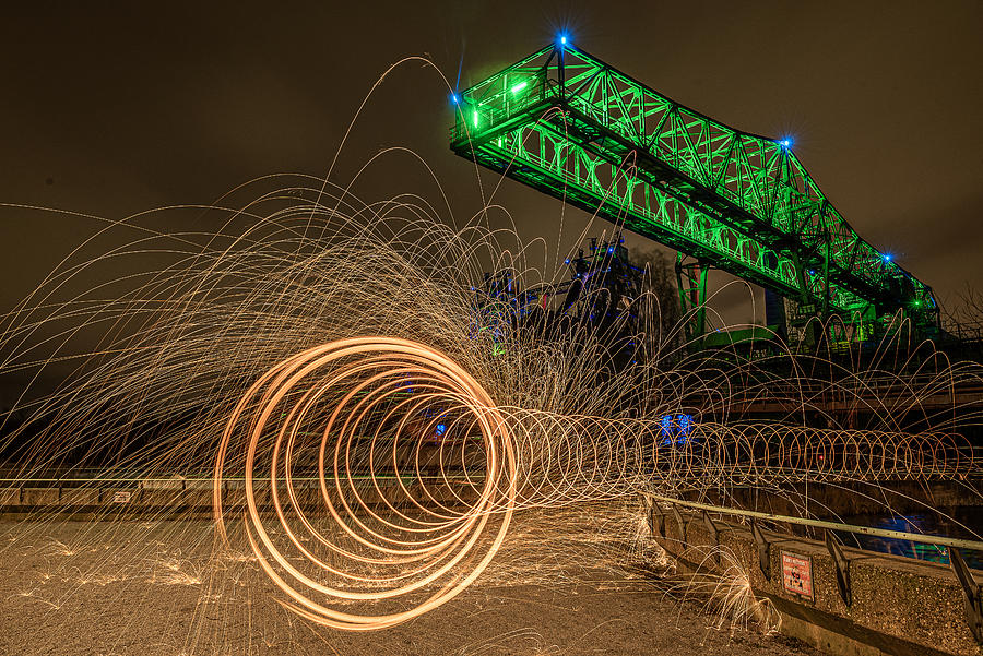 Long Exposure Photograph - Industrial Vibes by Robert Stienstra
