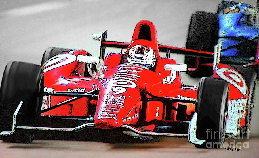 Indy Car On Target Photograph by Billy Knight
