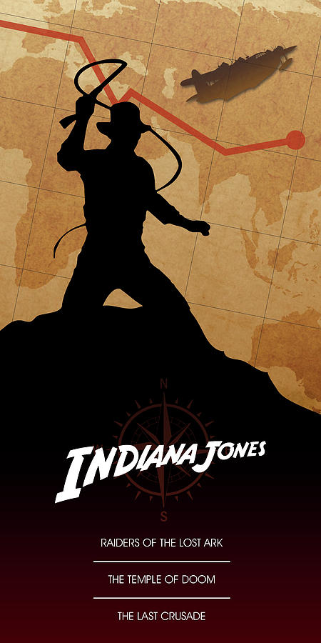 Indy Poster 2 Digital Art by Matt Greganti - Fine Art America