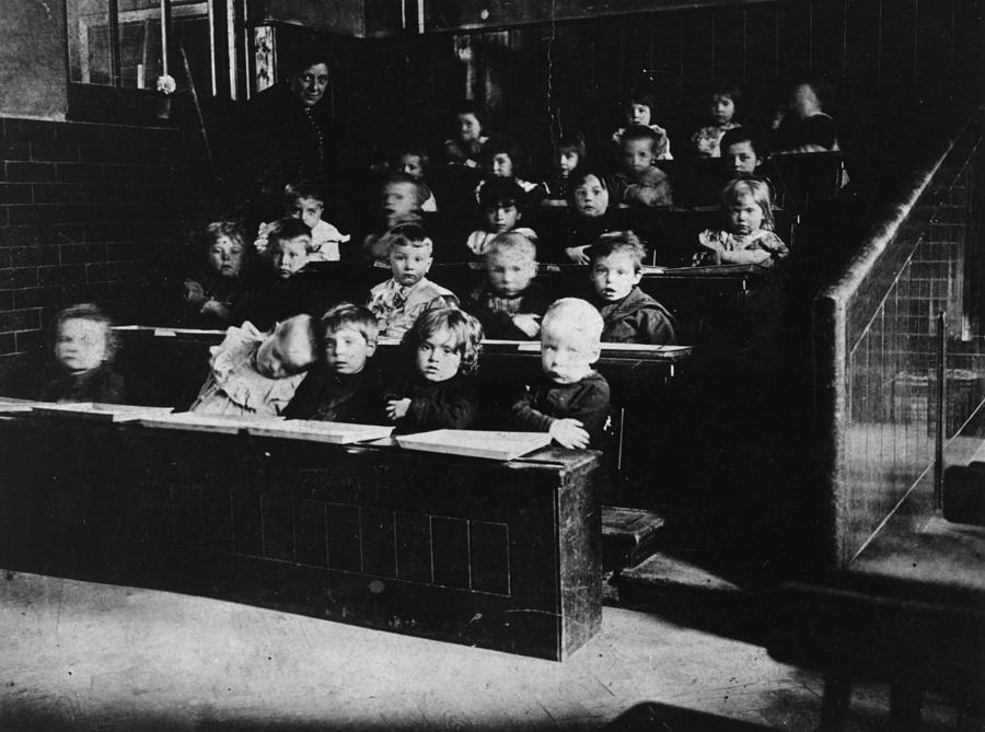 Infant School Photograph by Henry Guttmann Collection
