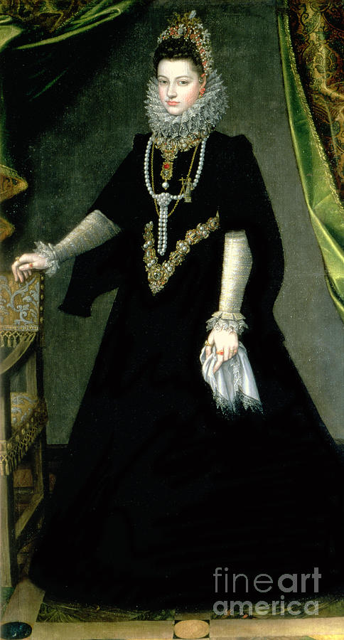 Infanta Isabella Clara Eugenia Painting by Sofonisba Anguissola