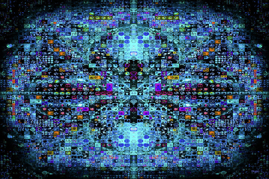Infinity Mosaic Cool Digital Art by Paula Ayers