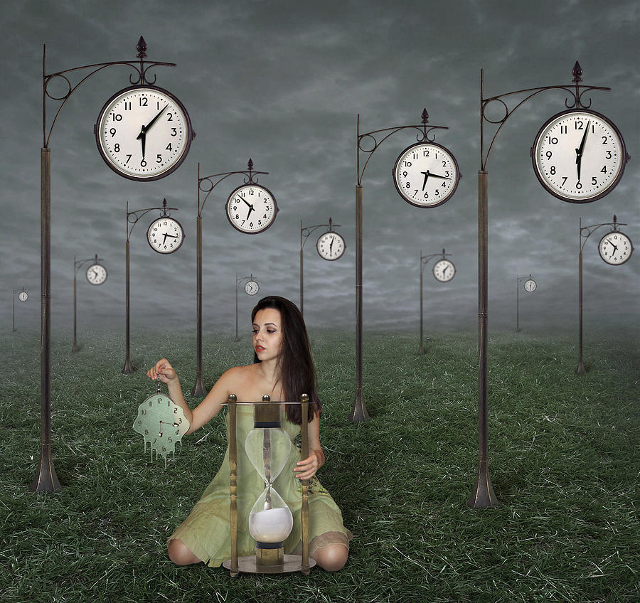 Fantasy Photograph - Infinity Of Time... by Irina Kuznetsova (iridi)