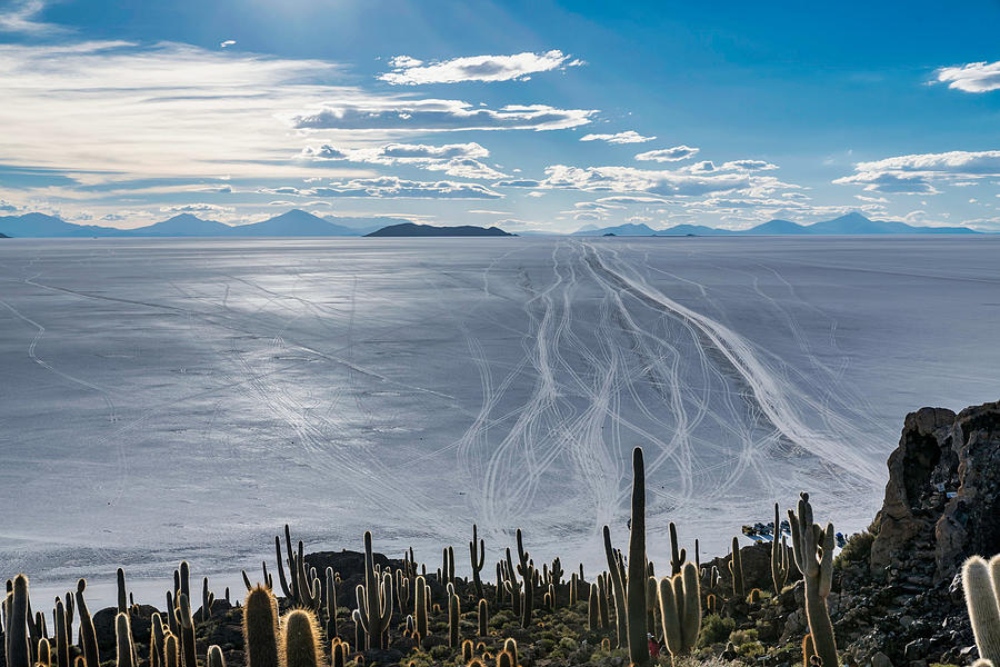 Desert Photograph - Infinity by Ovidiu Maerean