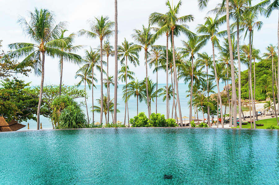 Infinity Pool, Koh Samui, Thailand Photograph by John Harper