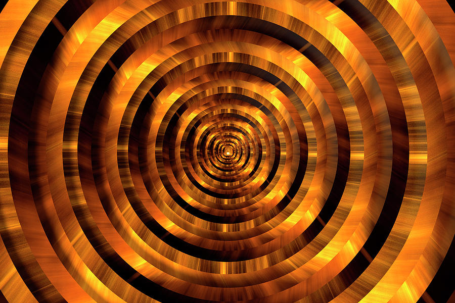 Infinity Tunnel Circles The Light at the End of the Tunnel Digital Art by Pelo Blanco Photo