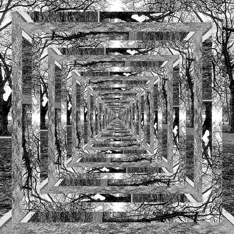Infinity Tunnel Green Lake Bathhouse Black and White by Pelo Blanco Photo Infinity Tunnel Green Lake Bathhouse Black and White by Pelo Blanco Photo