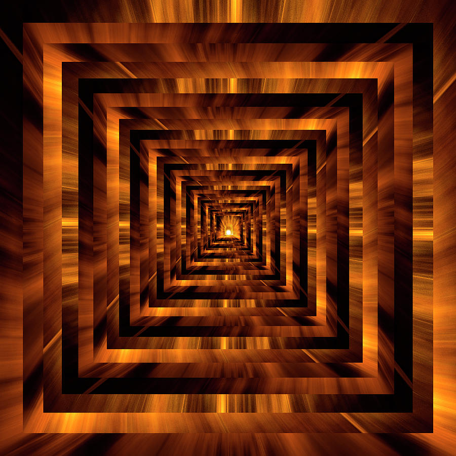 Infinity Tunnel The Light at the End of the Tunnel Digital Art by Pelo Blanco Photo