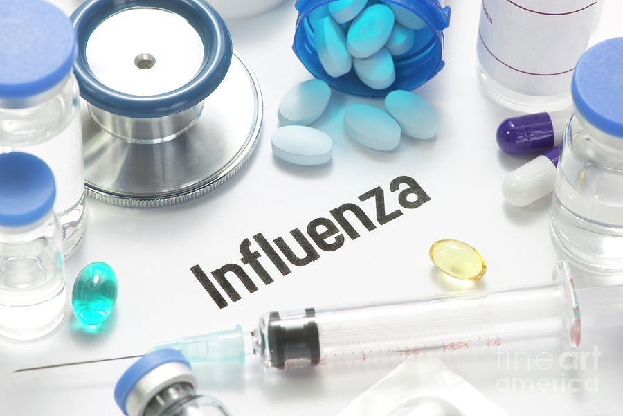 Influenza Photograph by Sherry Yates Young/science Photo Library