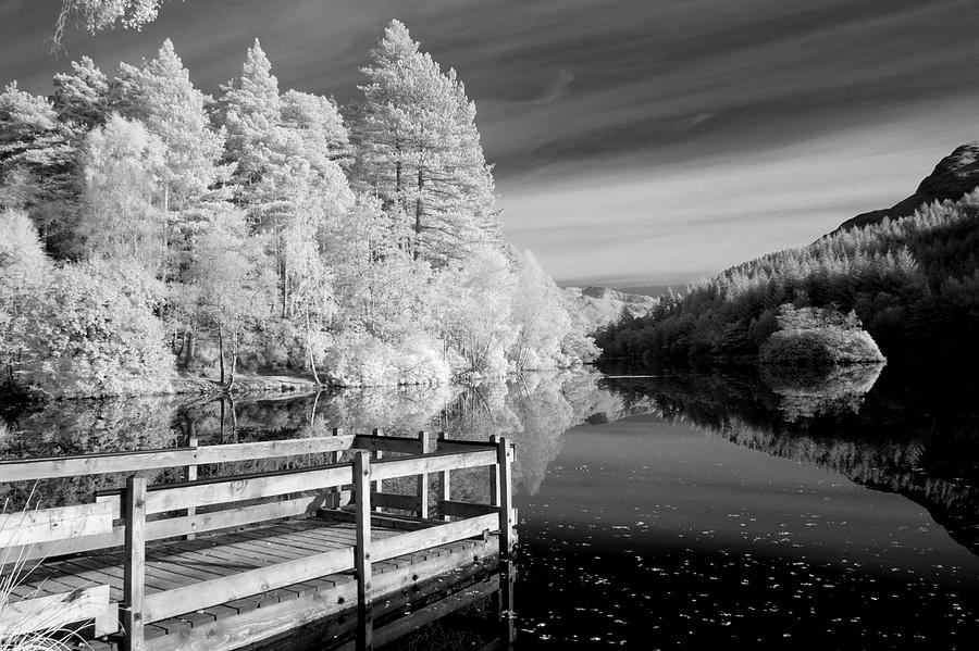 Infrared Glencoe Lochan Photograph by Billy Currie Photography