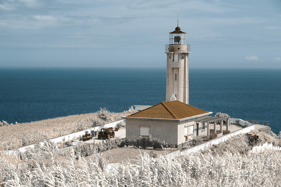 Infrared Photograph - Infrared Lighthouse by Gaspar Avila Infrared Photograph - Infrared Lighthouse by Gaspar Avila