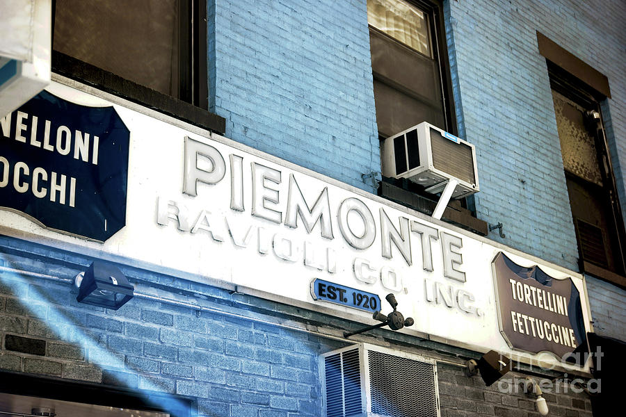 Infrared Piemonte Ravioli Company in New York City Photograph by John Rizzuto