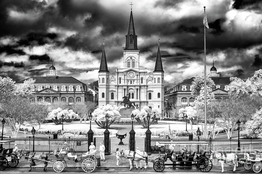 Infrared Wonderful World of New Orleans Photograph by John Rizzuto